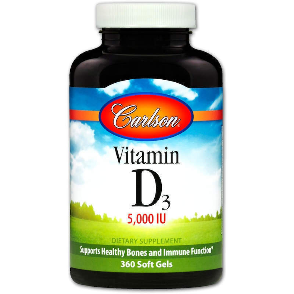 Carlson Vitamin D3 125 mg (5000 IU)