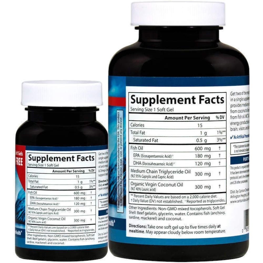 Carlson Labs MCT & Omega3