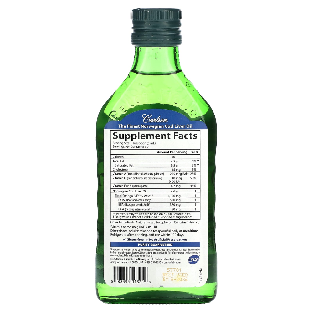 Carlson Labs Cod Liver Oil