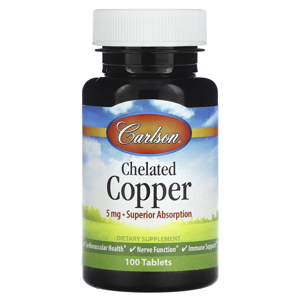 Carlson Chelated Copper 5 mg