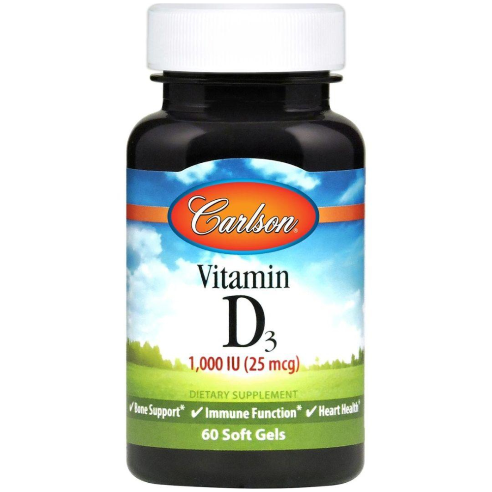 Carlson Vitamin D3 100 mcg (4000 IU)