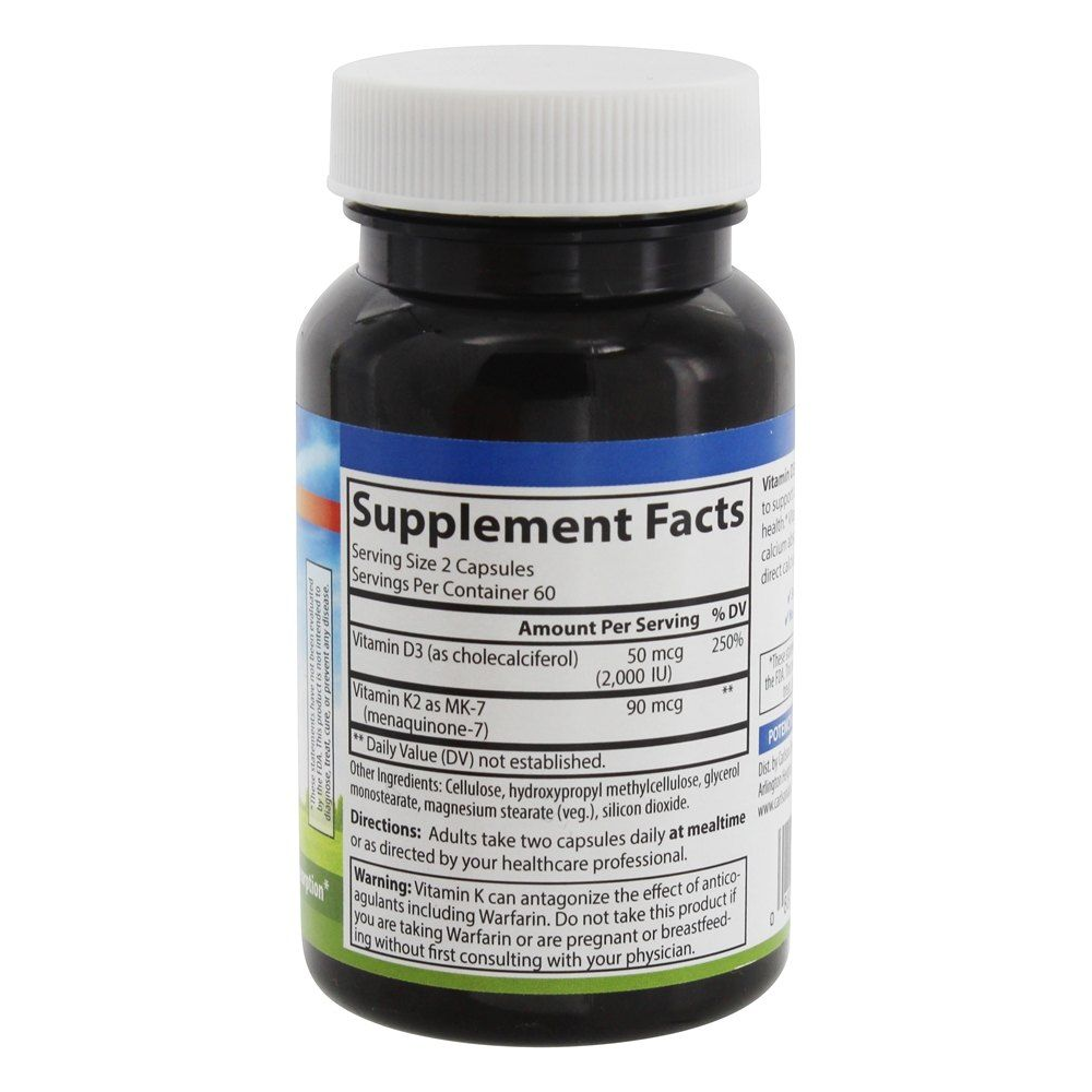Carlson Labs Vitamin D3 + K2