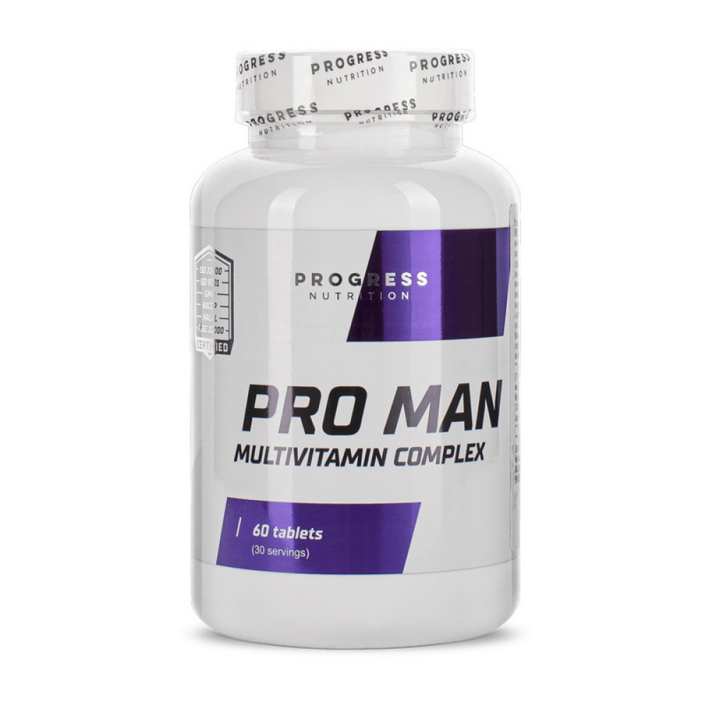 Progress Nutrition Pro Man Multivitamin Complex 60 таблеток