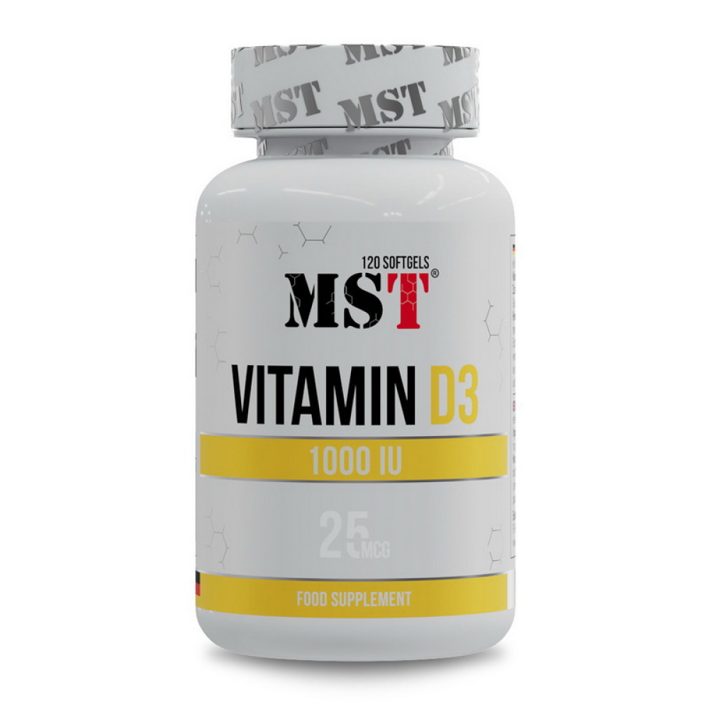 MST Vitamin D3 1000 IU (25 mcg)