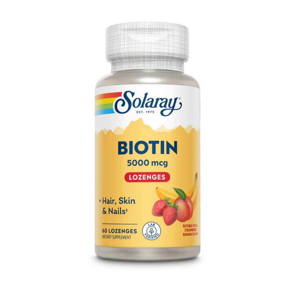 Solaray Biotin 5,000 mcg