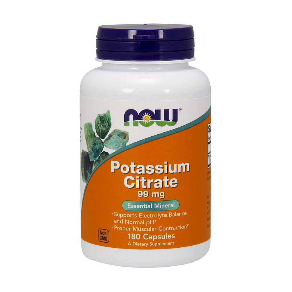 NOW Potassium Citrate 99 mg