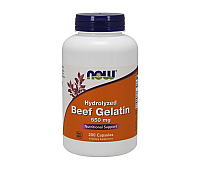 NOW Hydrolyzed Beef Gelatin 550 mg