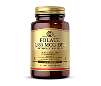 Solgar Folate 1,333 mcg DFE (Metafolin 800 mcg)