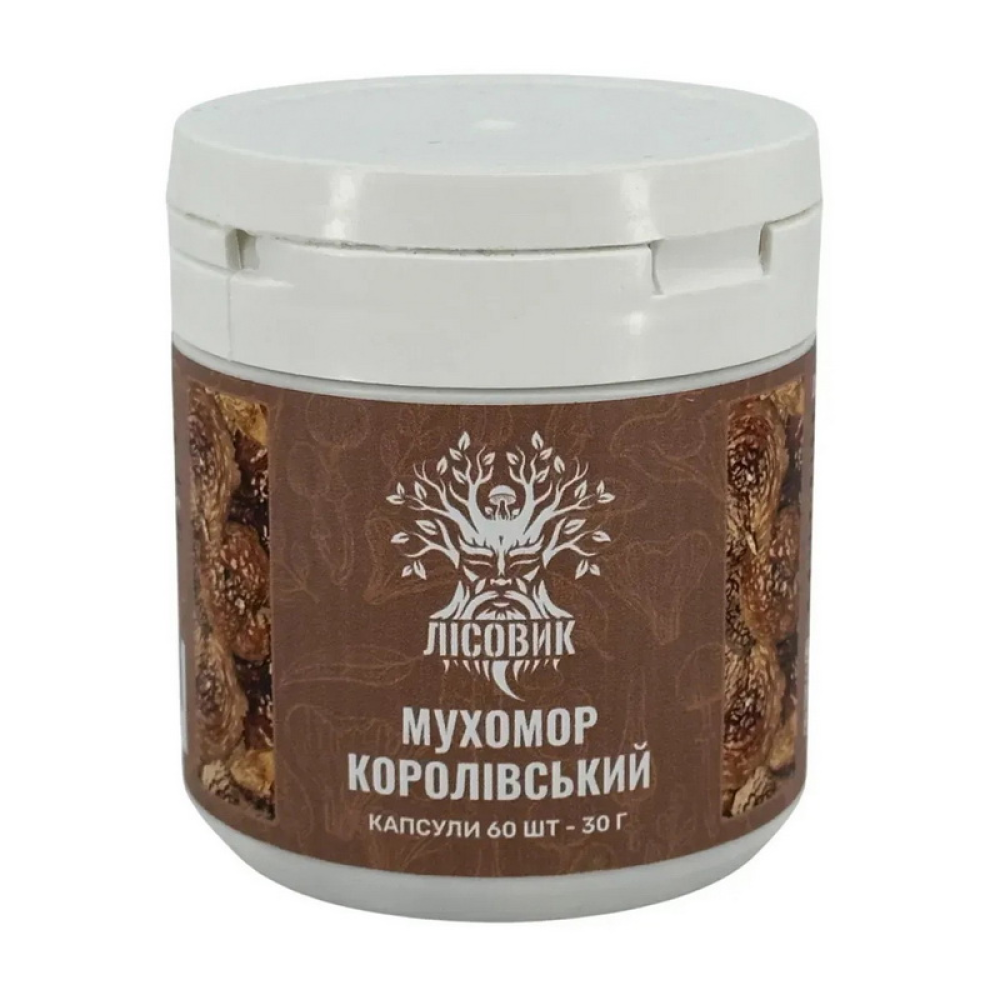 Лісовик Мухомор Королівський 60 капсул