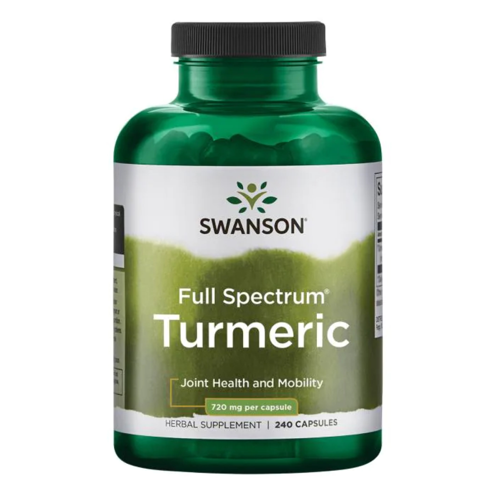 Swanson Turmeric 720 mg 240 капсул