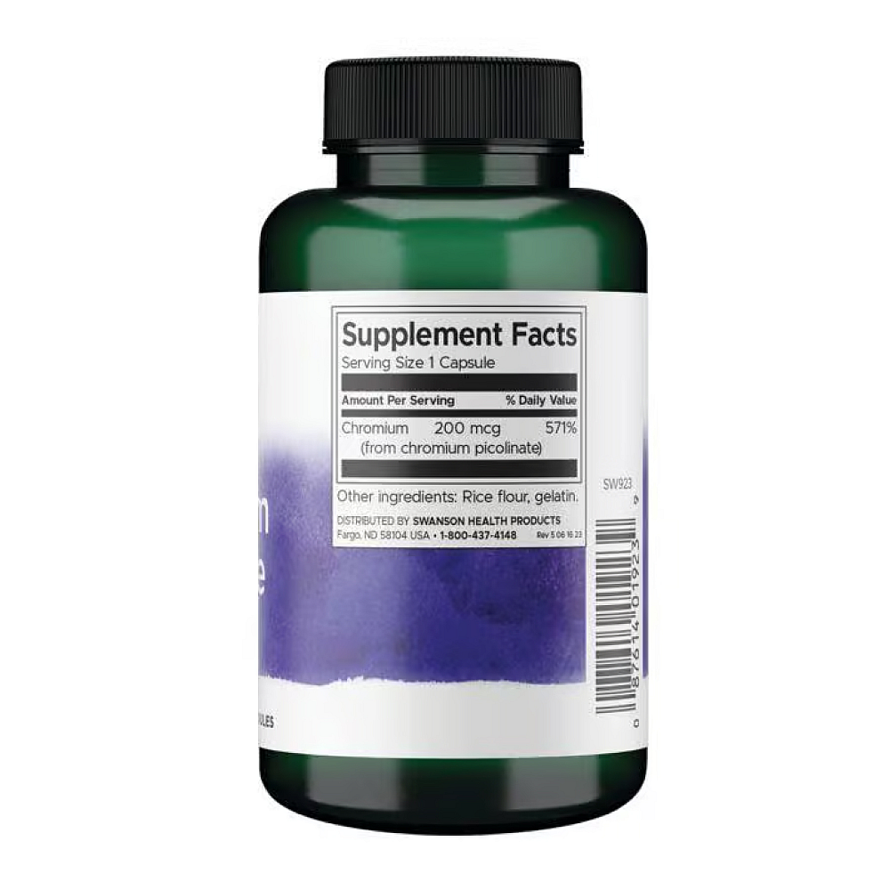 Swanson Chromium Picolinate 200mcg
