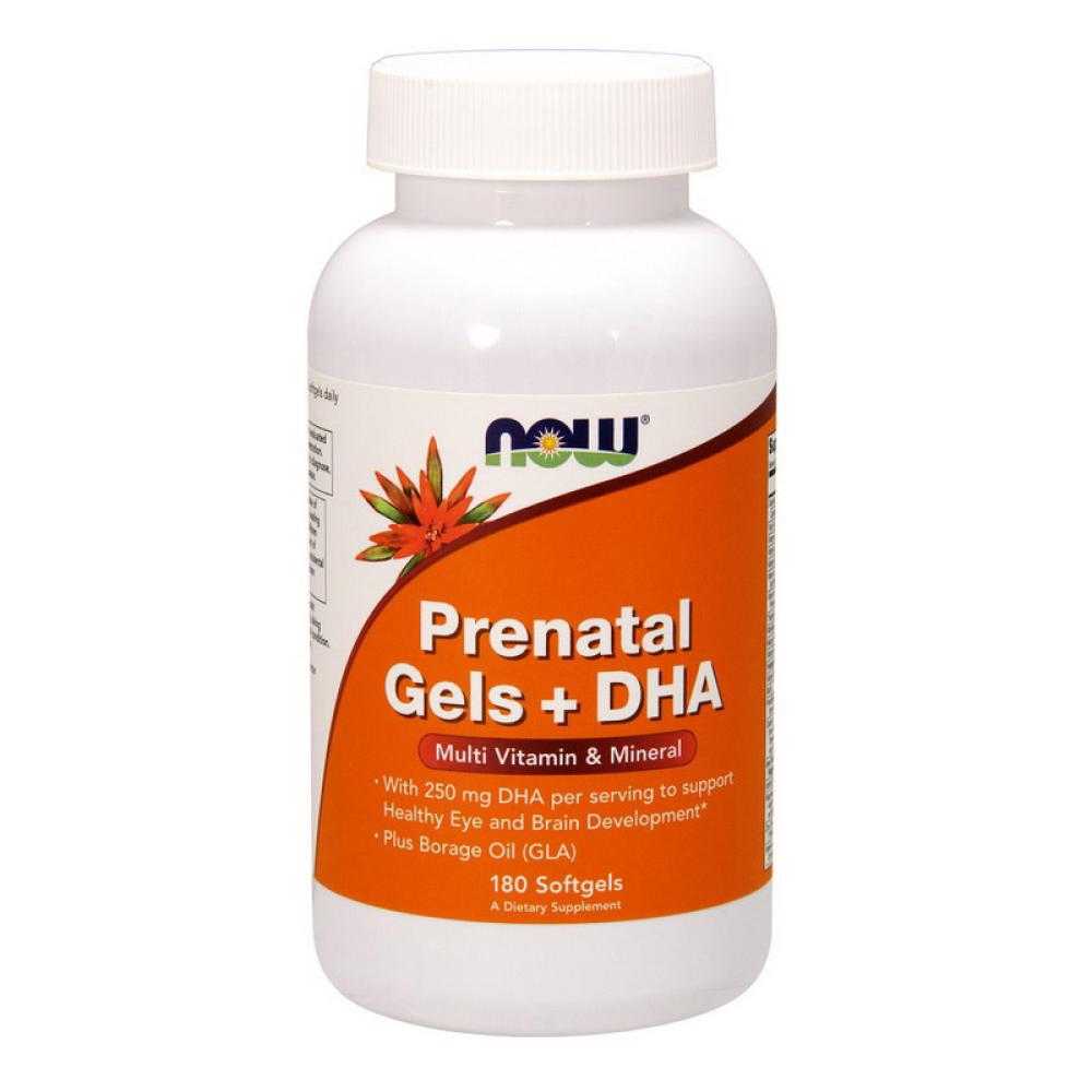 NOW Prenatal Gels + DHA