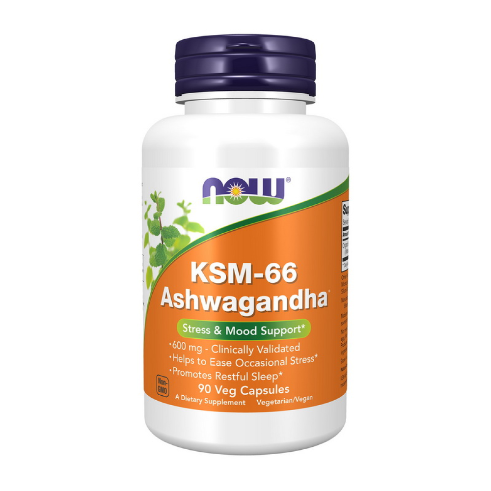 NOW KSM-66 Ashwagandha 600 mg