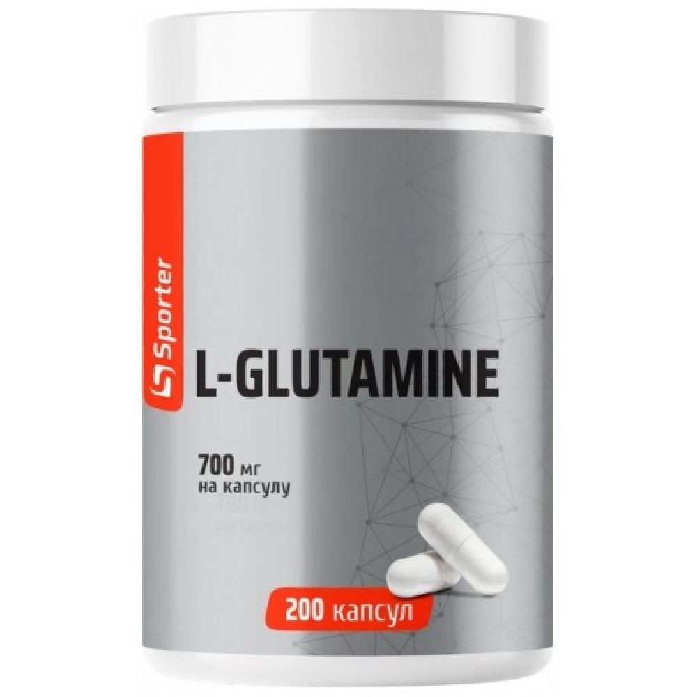 Sporter L-glutamine 700 мг 200 капсул