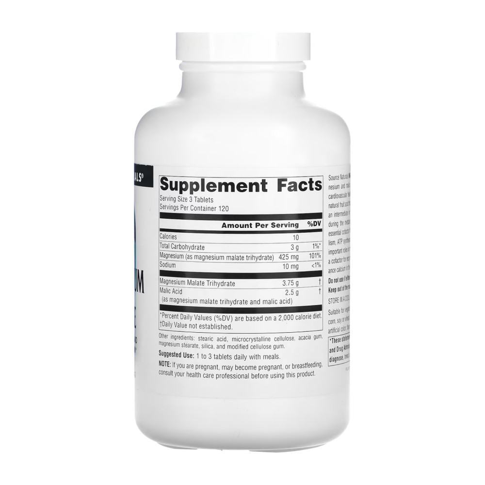Source Naturals Magnesium Malate 1250mg