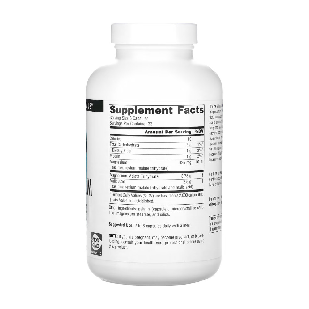 Source Naturals Magnesium Malate 625mg