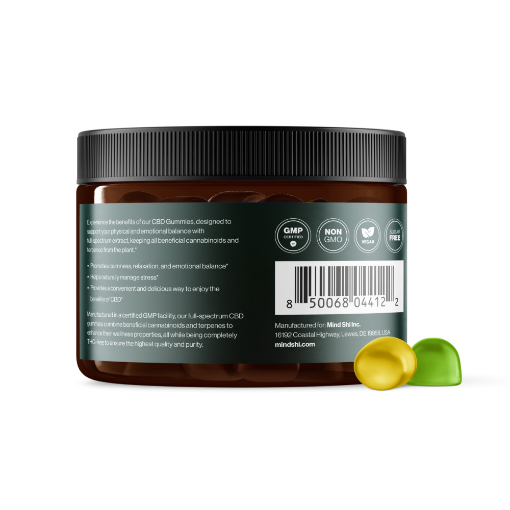 Mind Shi CBD Gummies Full Spectrum 750 mg 30 желейок