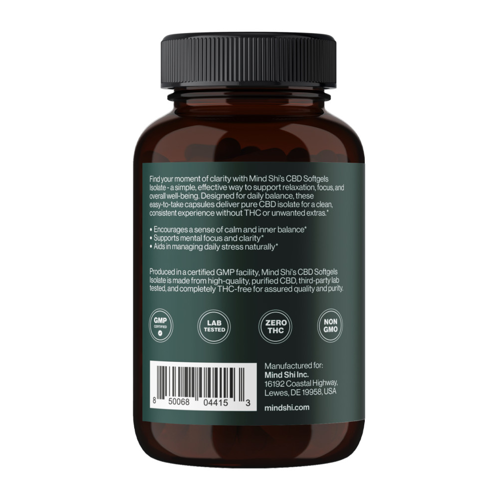 Mind Shi CBD Isolate 1500 mg