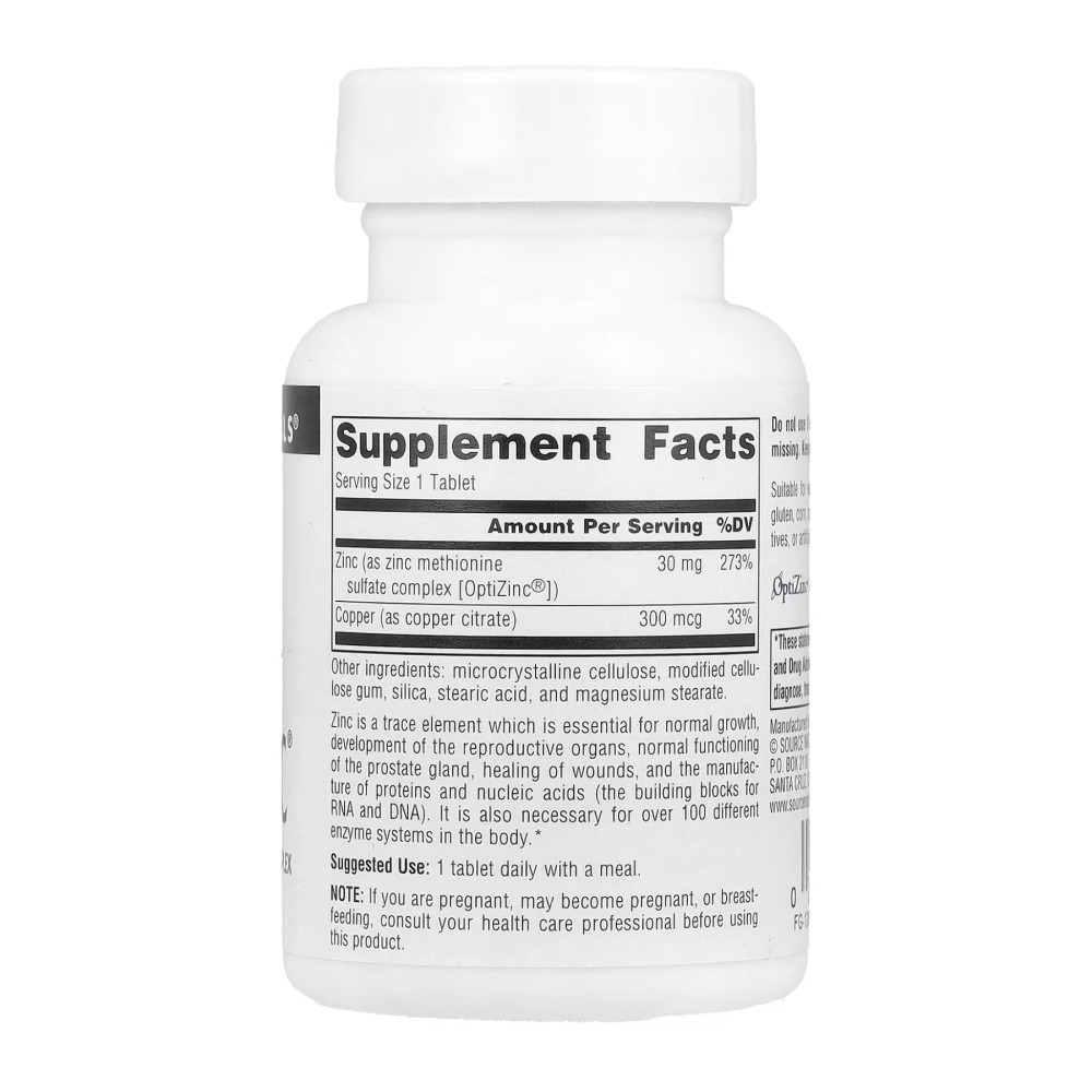 Source Naturals OptiZinc®