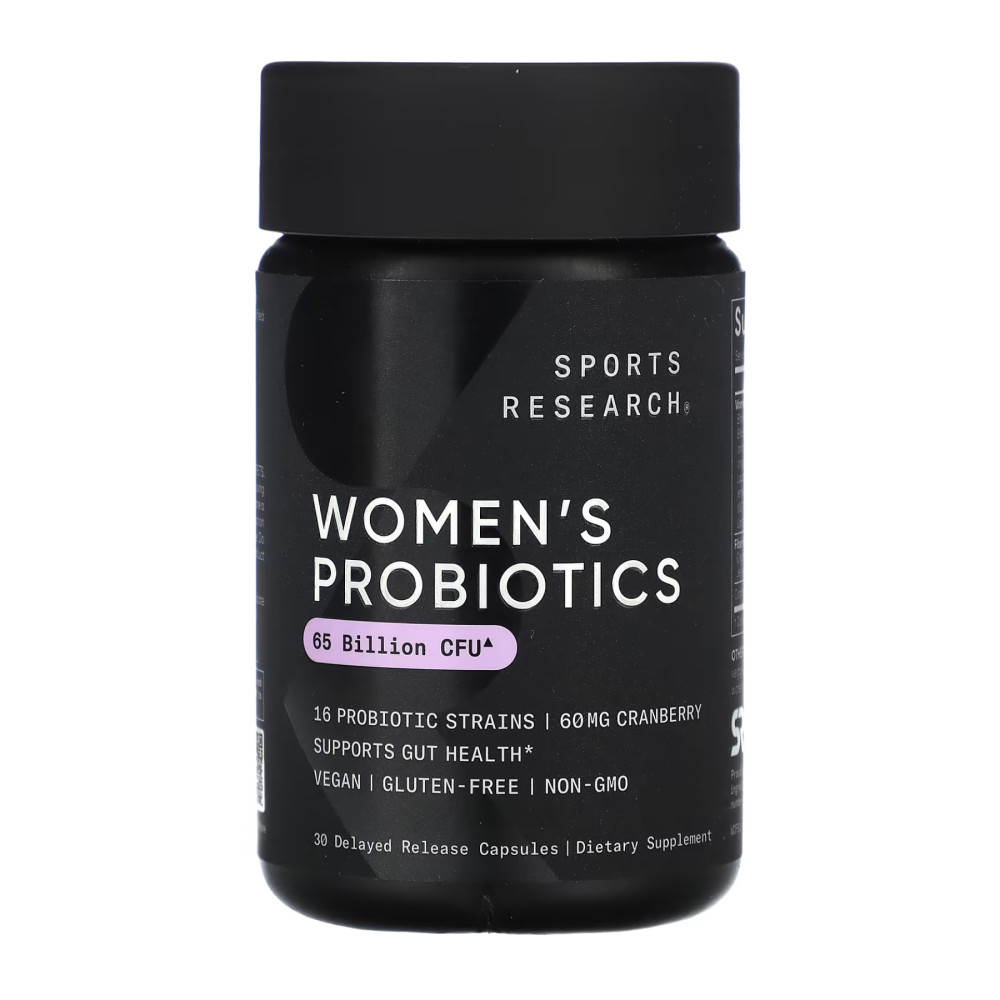 Sport Research Daily Women's Probiotics 65 Billion CFU 30 капсул