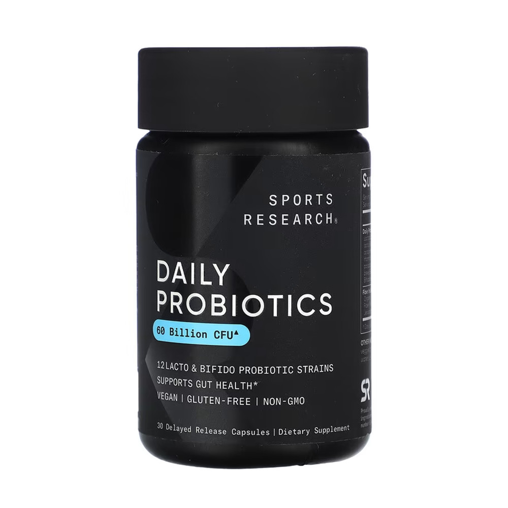 Sport Research Daily Probiotics with Prebiotics 60 Billion CFU