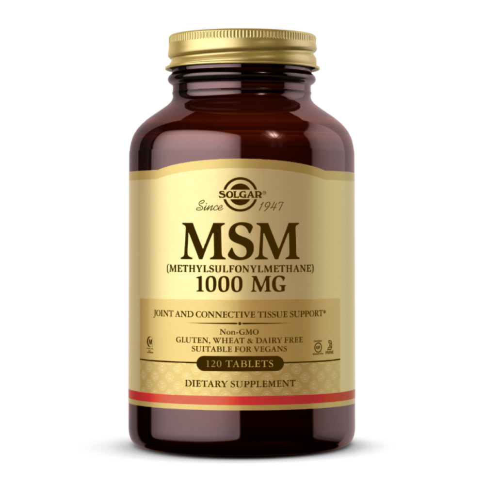 Solgar MSM 1000mg 120 таблеток