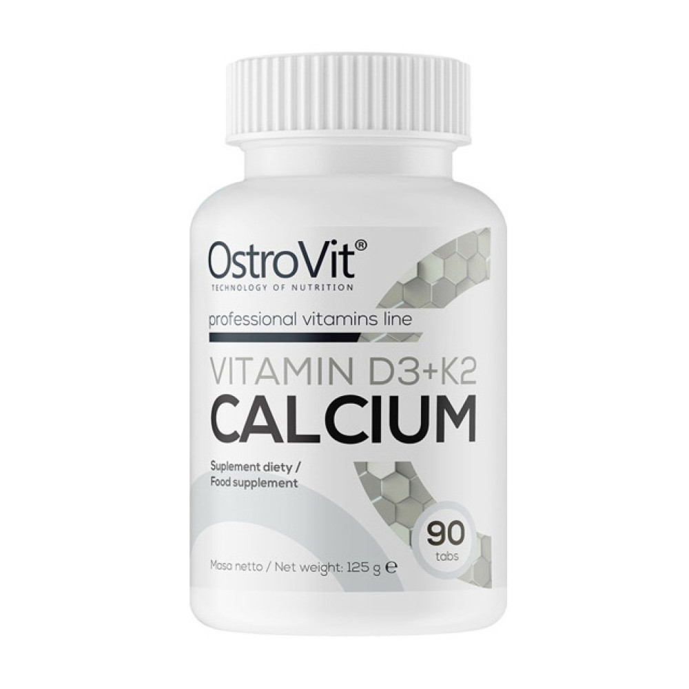 OstroVit Calcium Vitamin D3+K2 90 таблеток