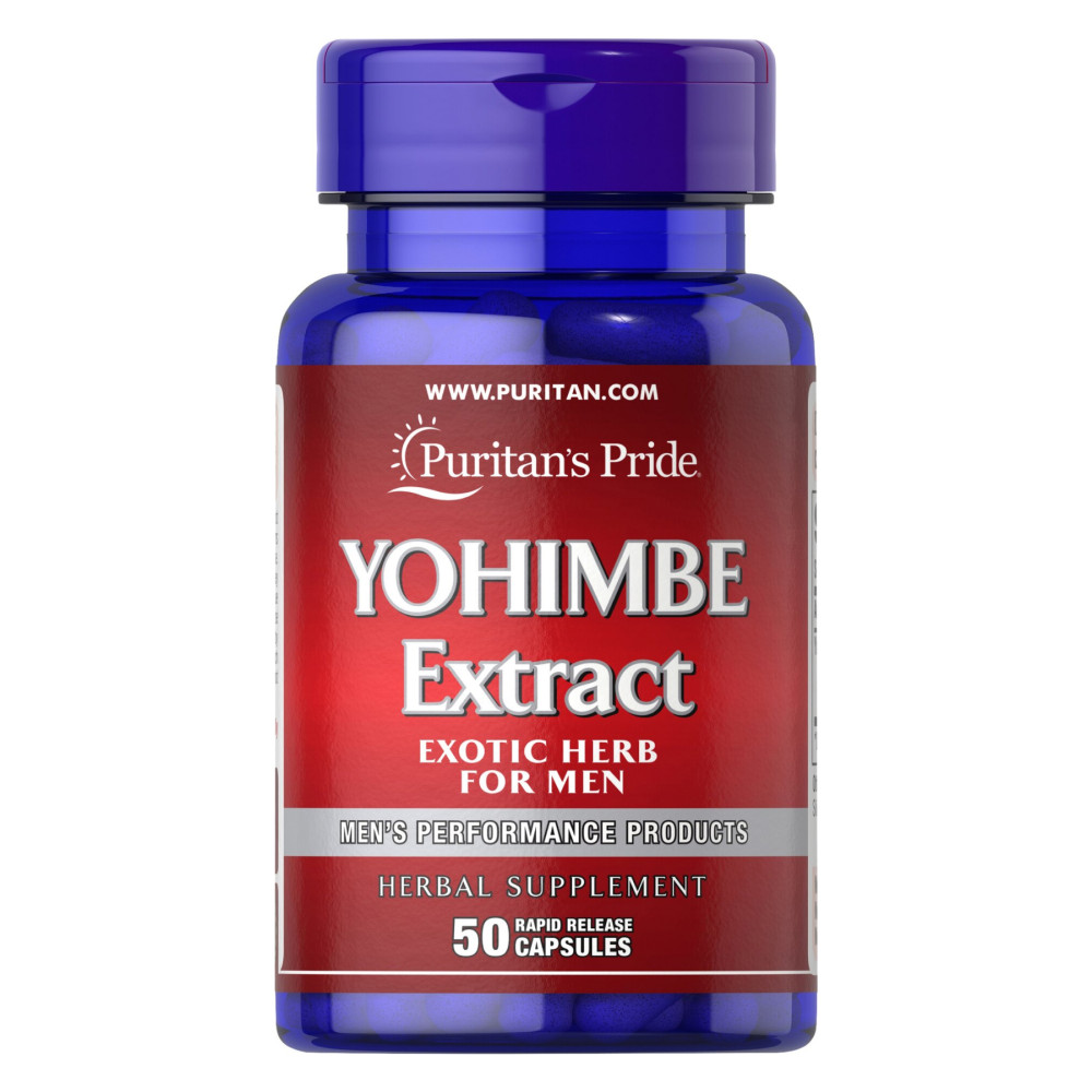 Puritans Pride Yohimbe Extract 50 капсул