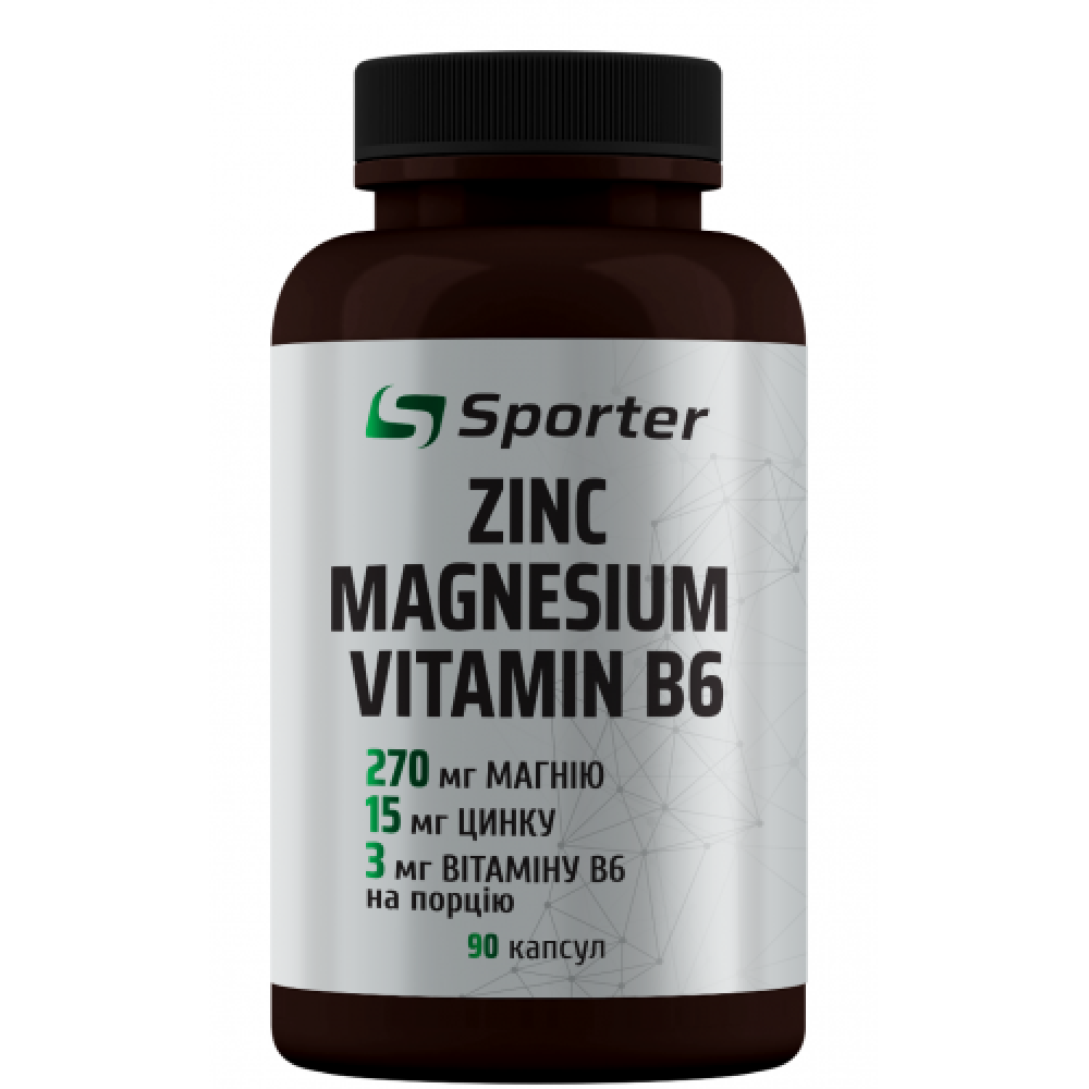 Sporter Zinc Magnesium Vitamin B6