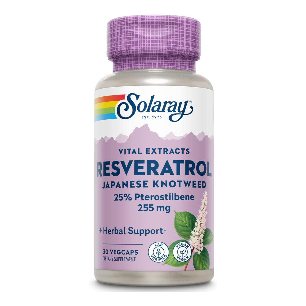 Solaray Super Resveratrol with Pterost 250mg