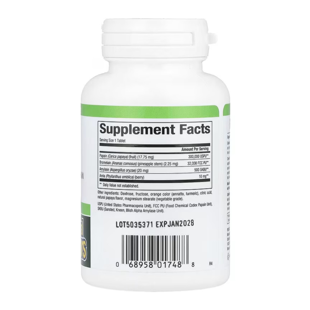 Natural Factors Papaya Enzymes