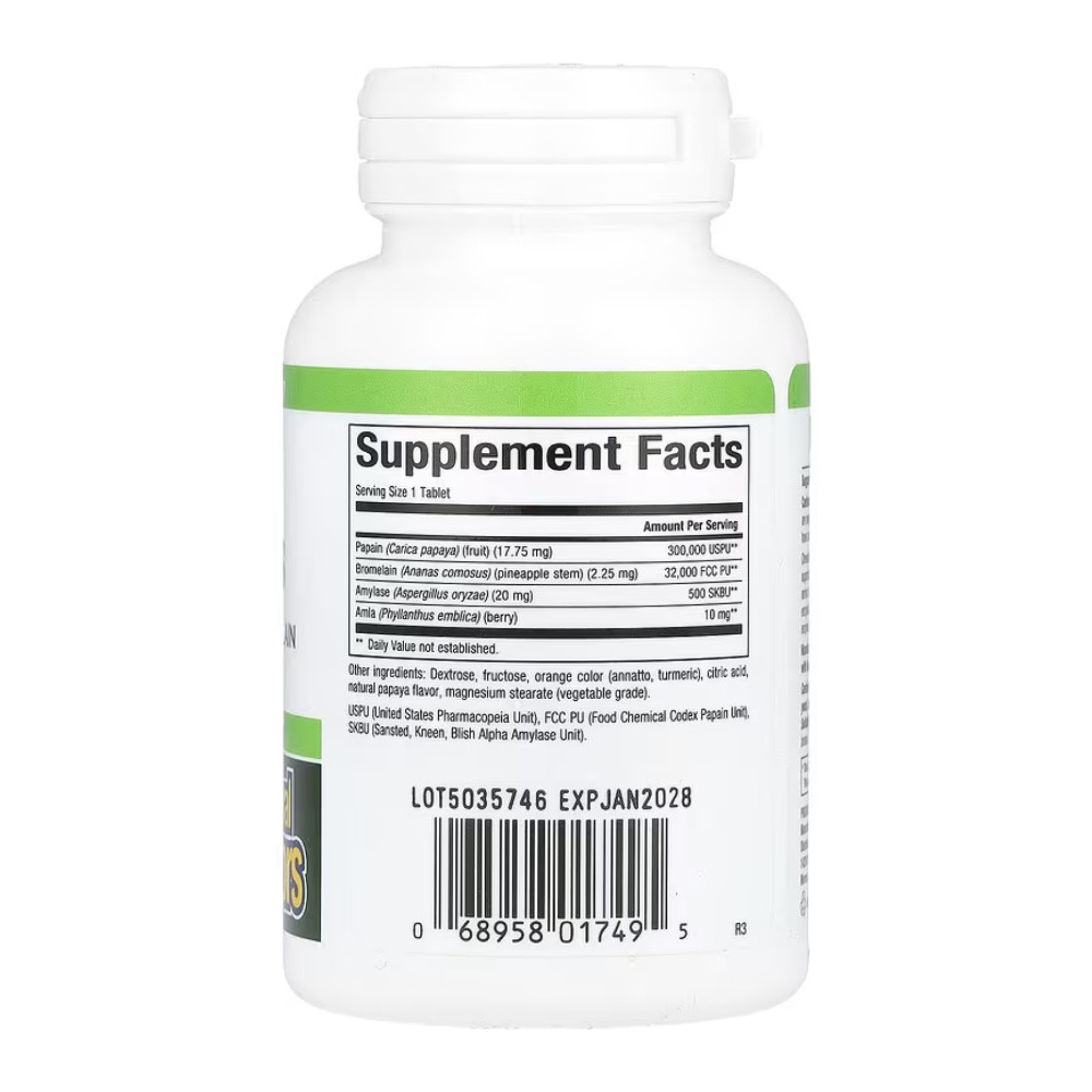 Natural Factors Papaya Enzymes