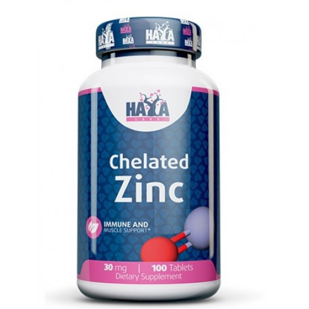 Haya Labs Zinc Bisglycinate 30 мг