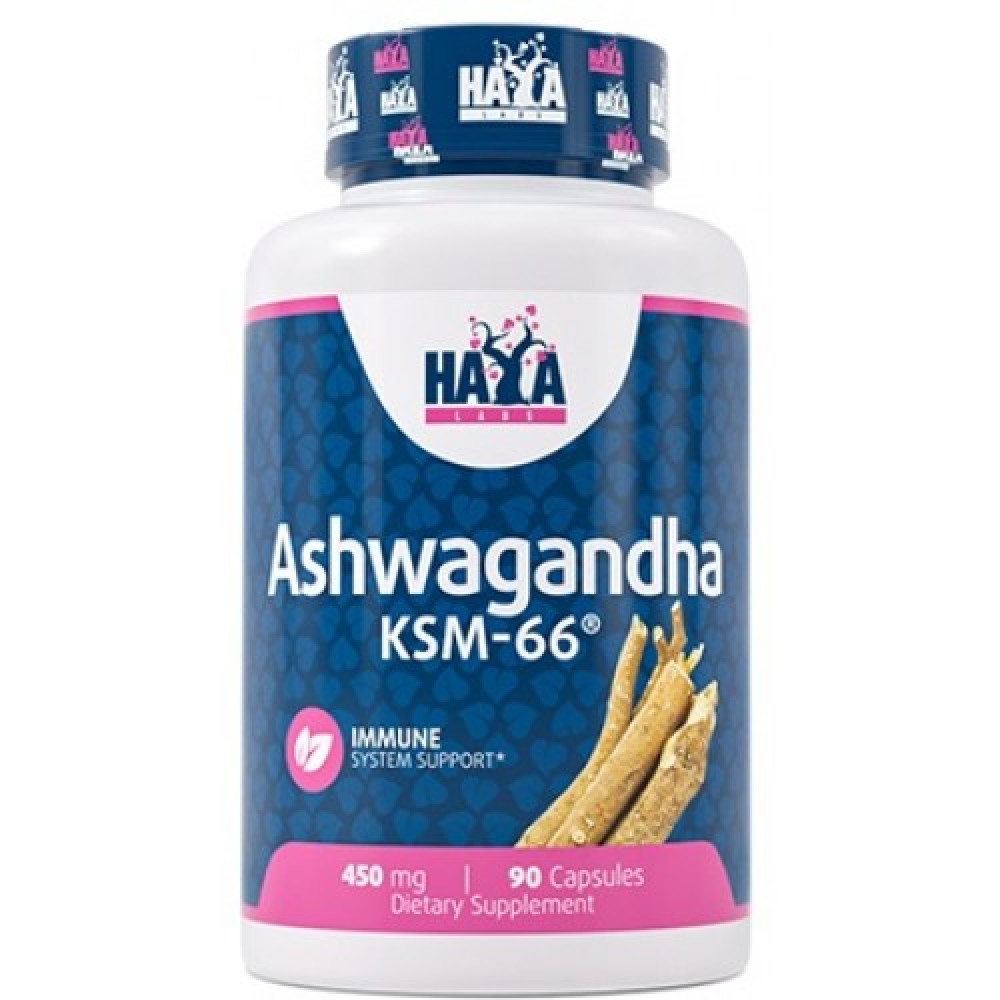 Haya Labs Ashwagandha KSM-66 450 mg