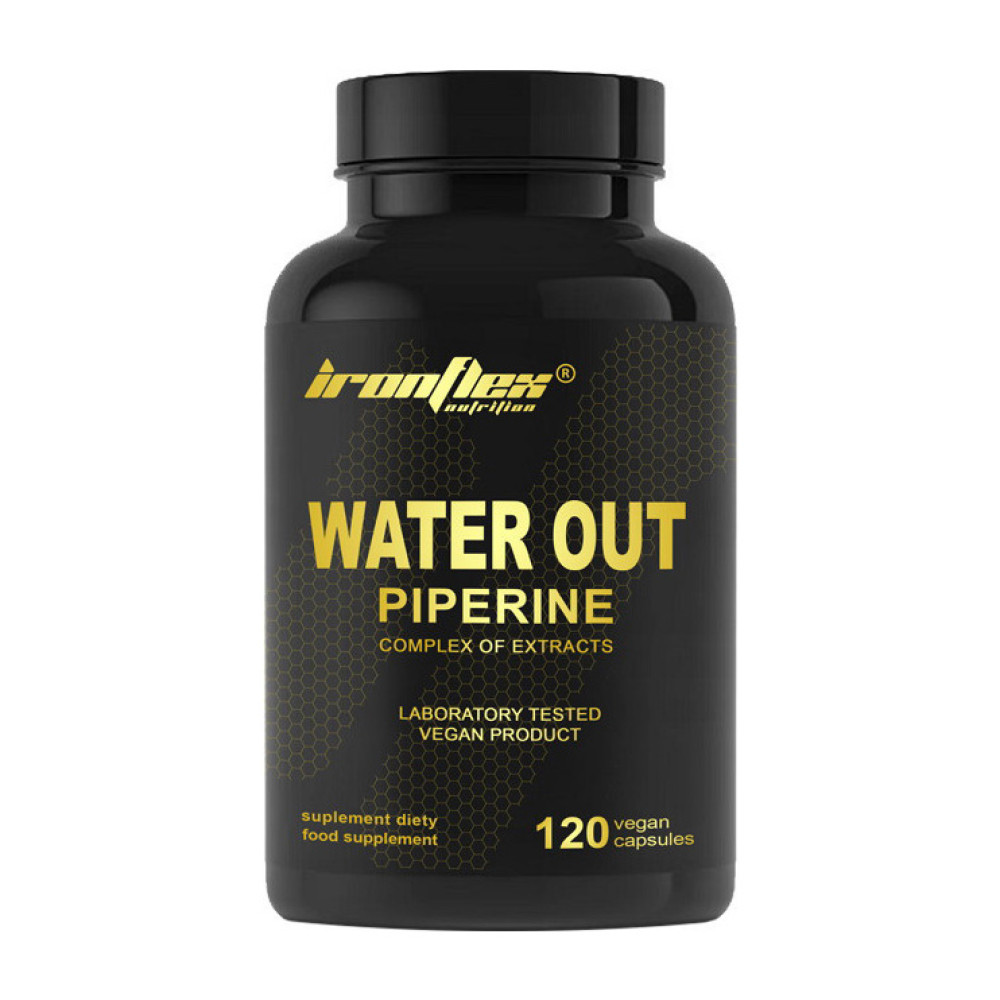 IronFlex Water Out Piperine 120 капсул