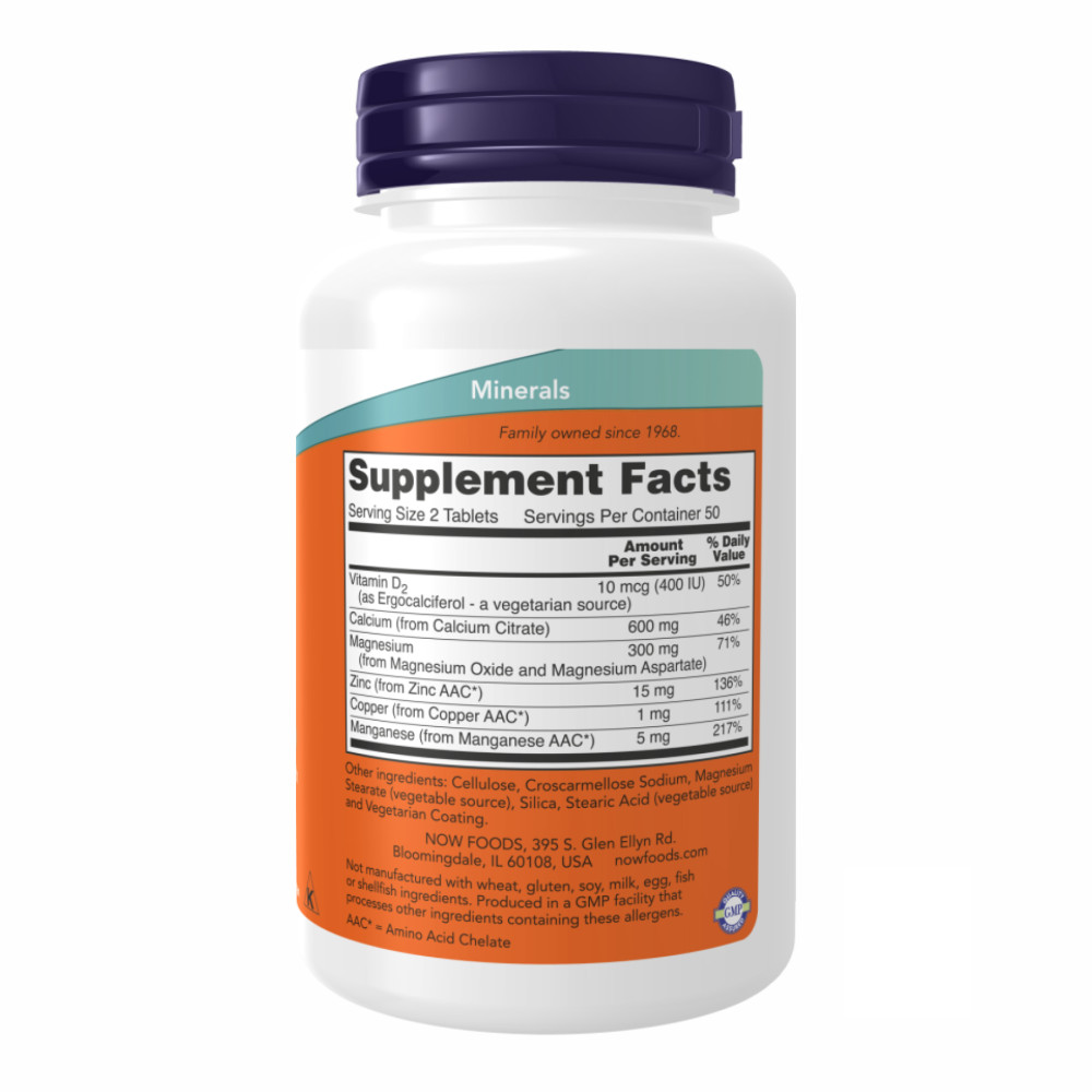 NOW Calcium Citrate Tablets