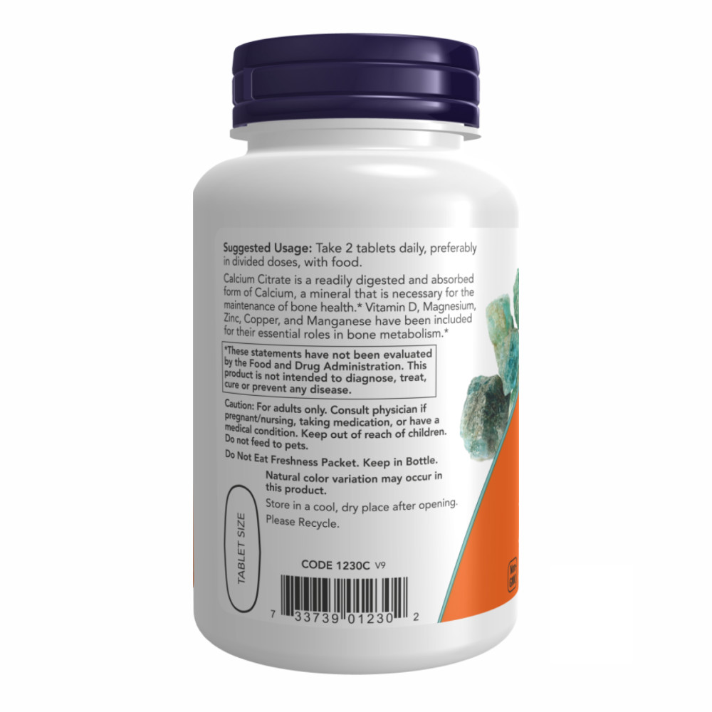 NOW Calcium Citrate Tablets