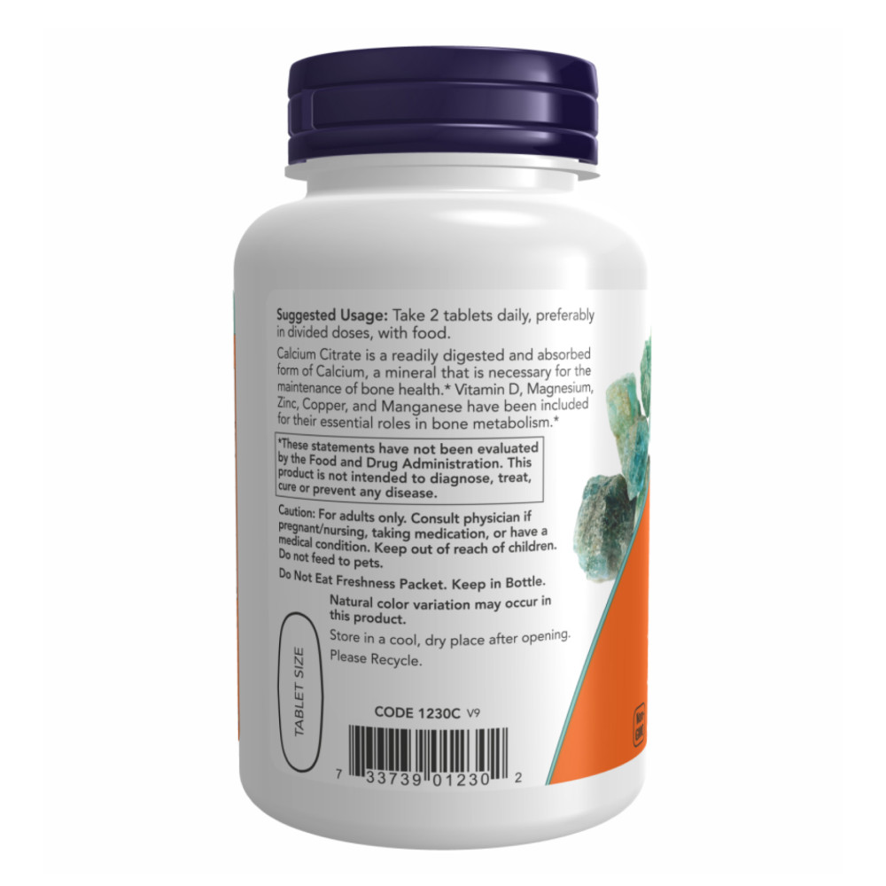 NOW Calcium Citrate Tablets