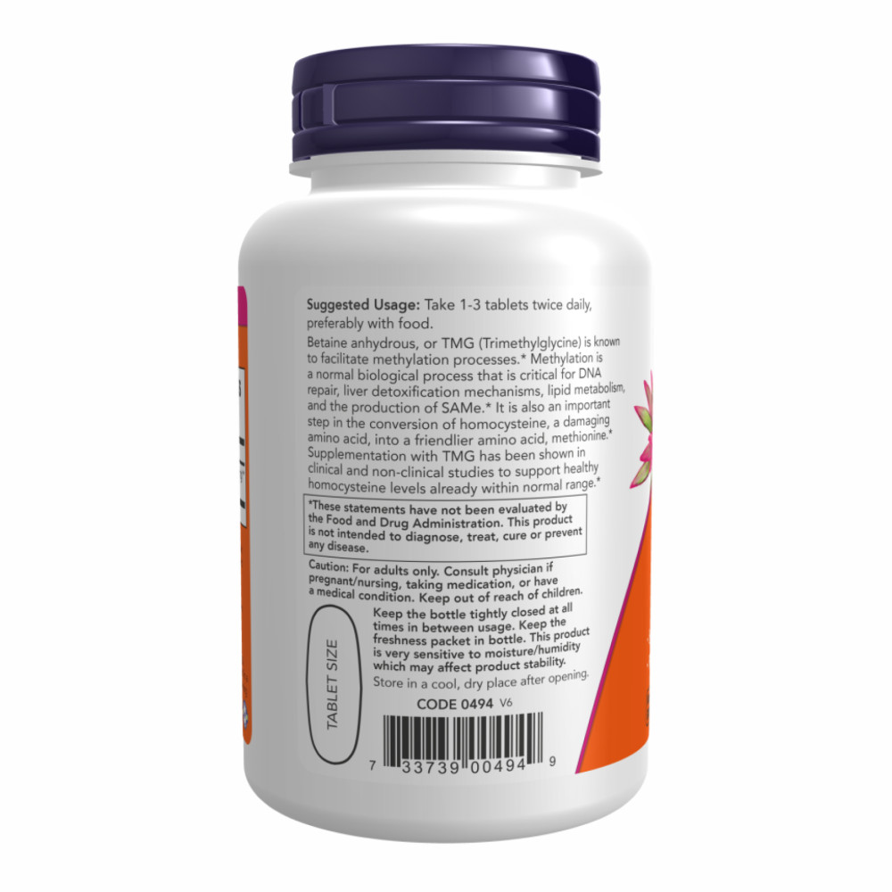 NOW TMG 1000mg 100 таблеток