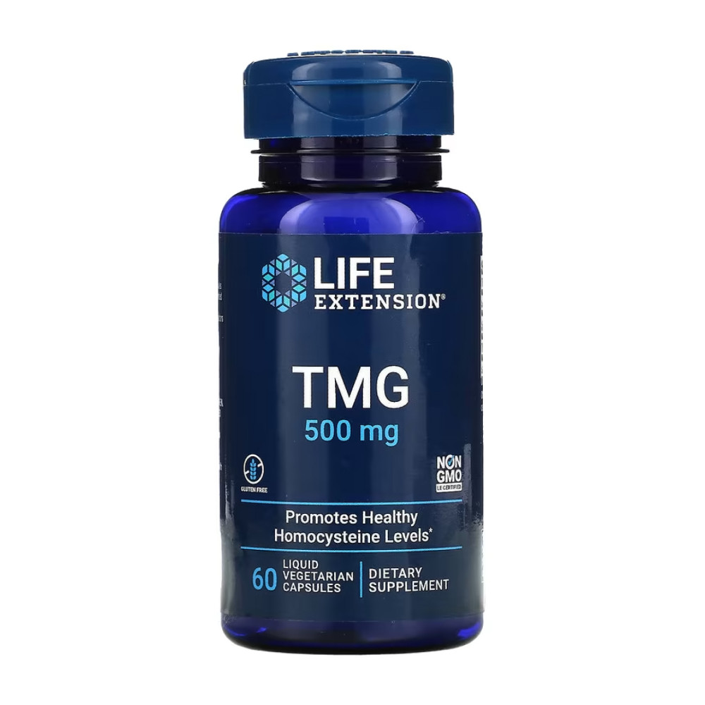Life Extension TMG 500 mg 60 рідких капсул