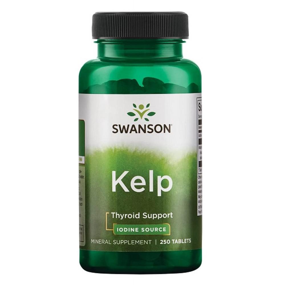 Swanson Kelp Iodine Source 225 mcg 250 таблеток