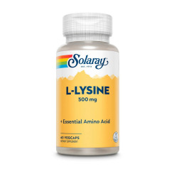 Solaray L-Lysine 500 mg 60 капсул