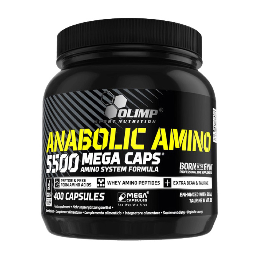 Olimp Anabolic Whey Amino 9000, амінокислоти