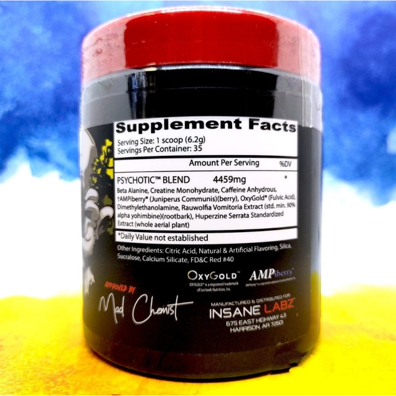 InsaneLabz Psychotic 35 порцій