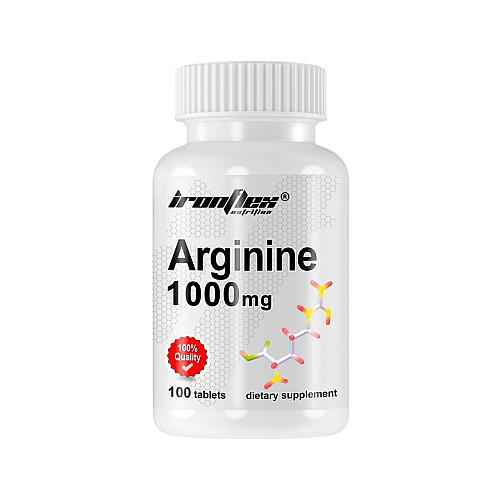 Фото IronFlex Arginine 1000 100 таблеток