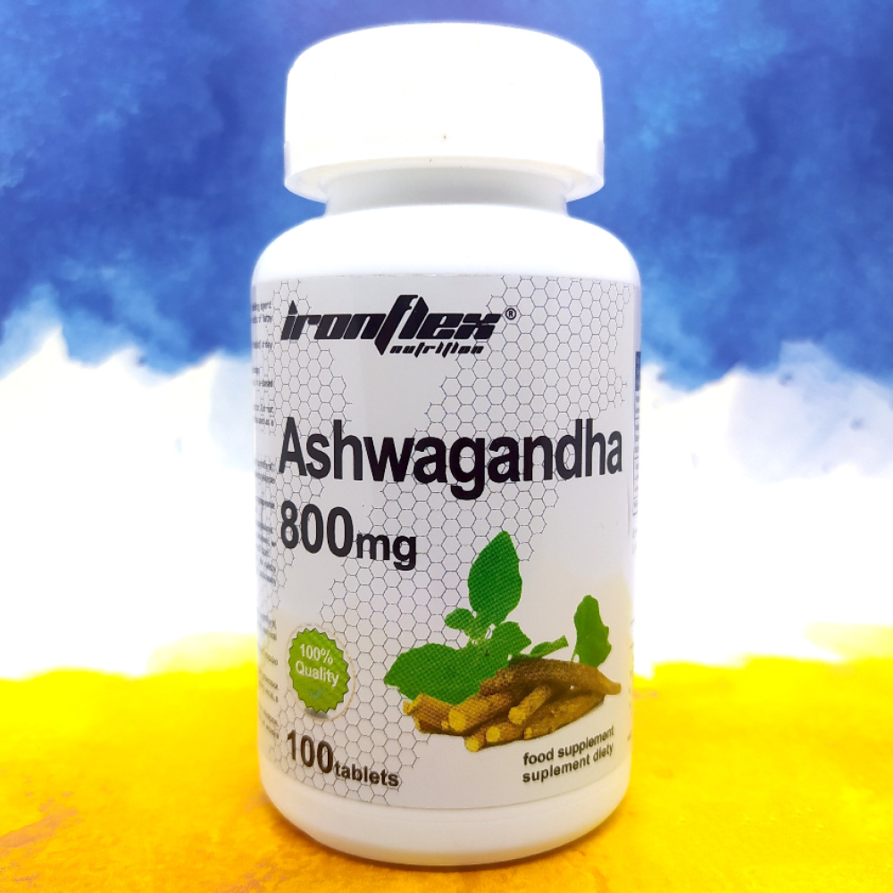 IronFlex Ashwagandha 800 mg 100 таблеток