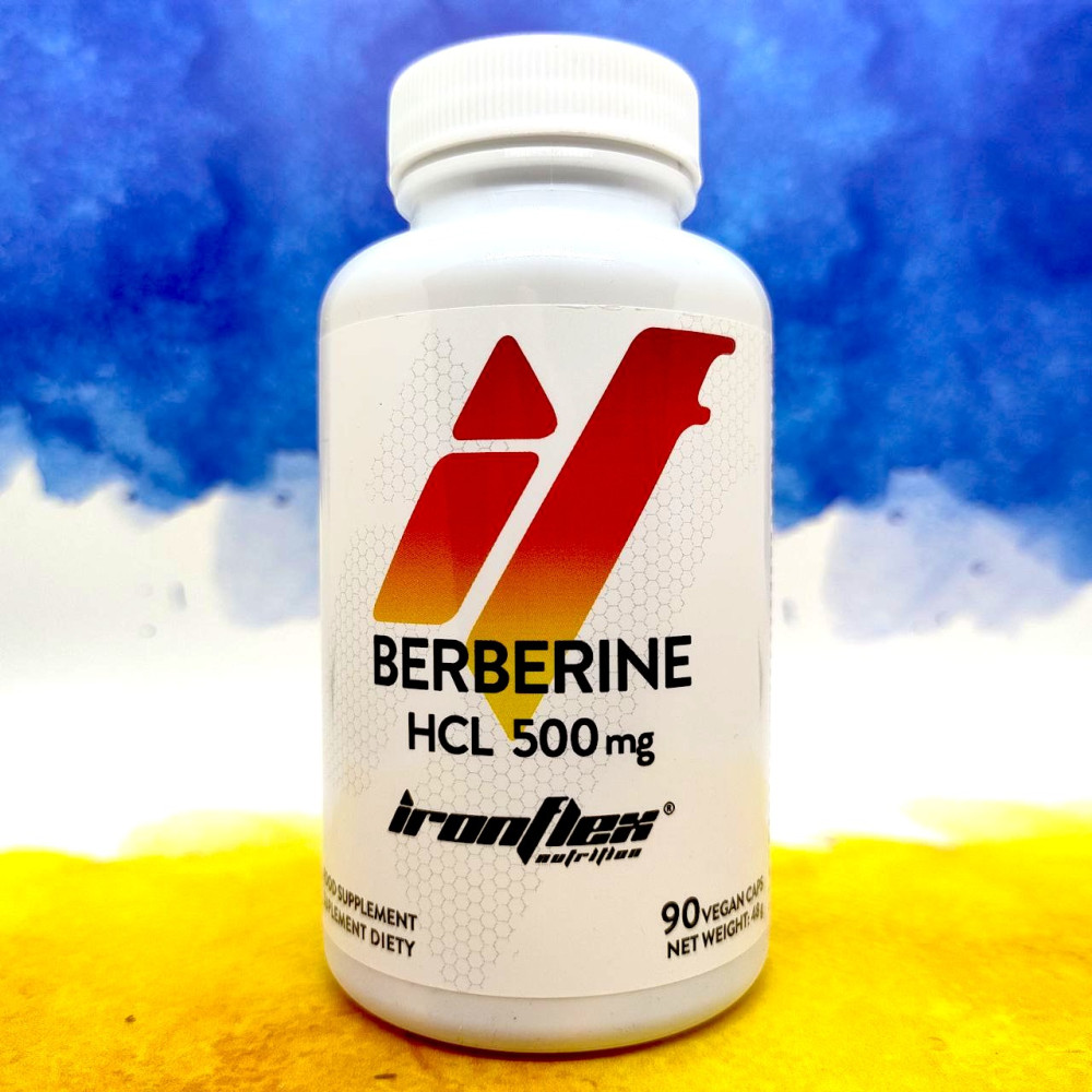 IronFlex Berberine HCL 90 таблеток