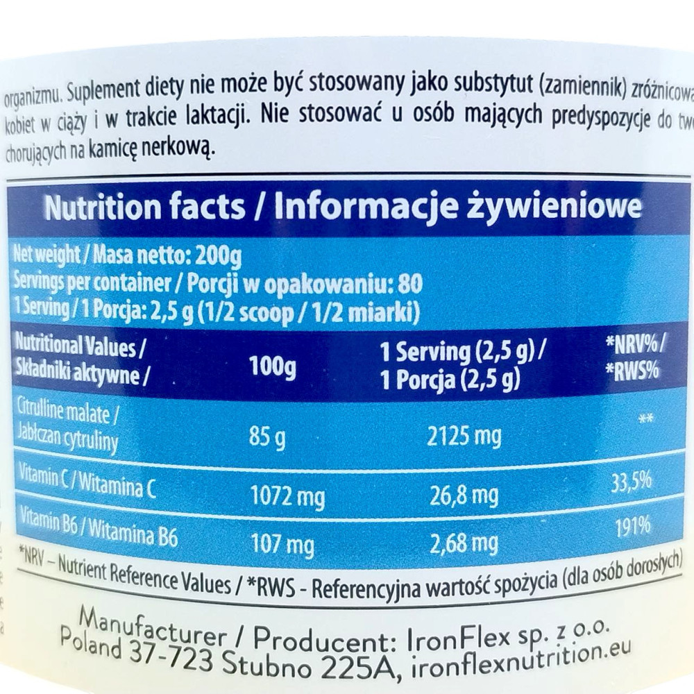 IronFlex Citrulline