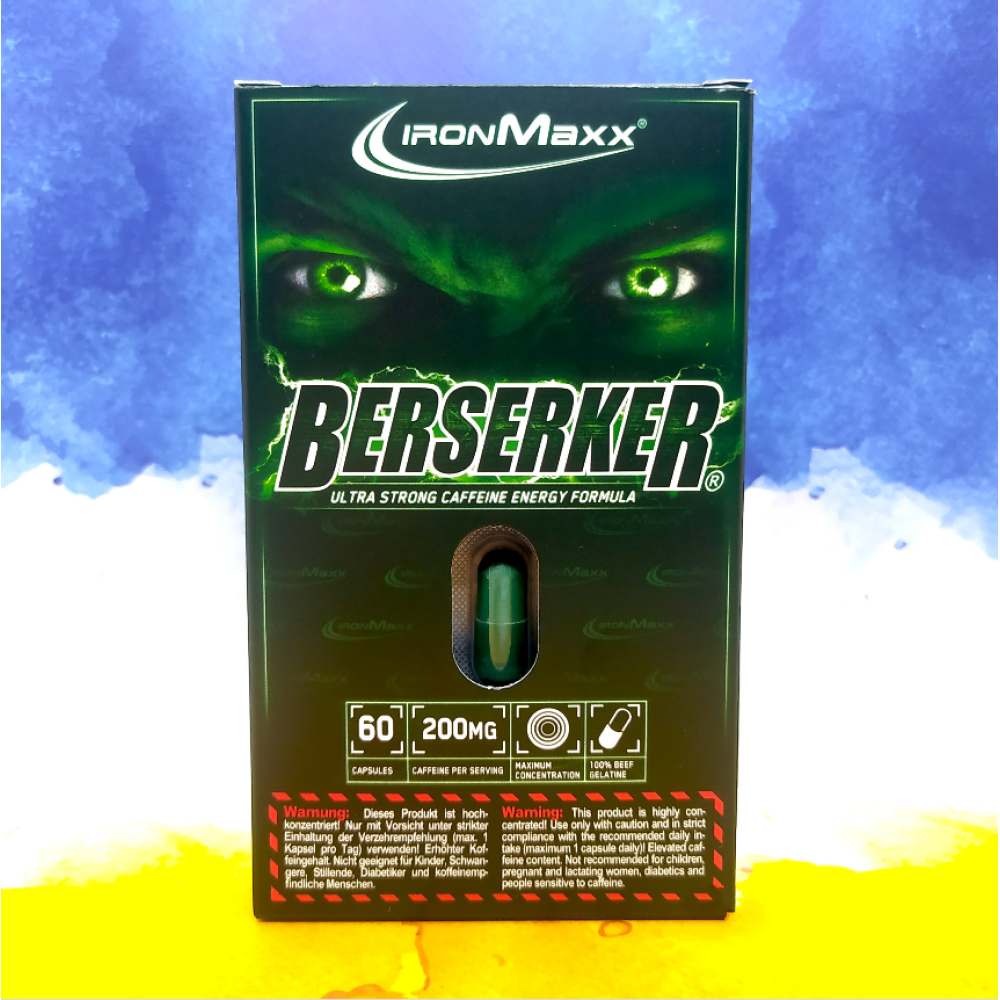 IronMaxx Berserker 60 капсул
