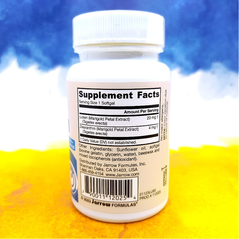 Jarrow Formulas Lutein 20 mg
